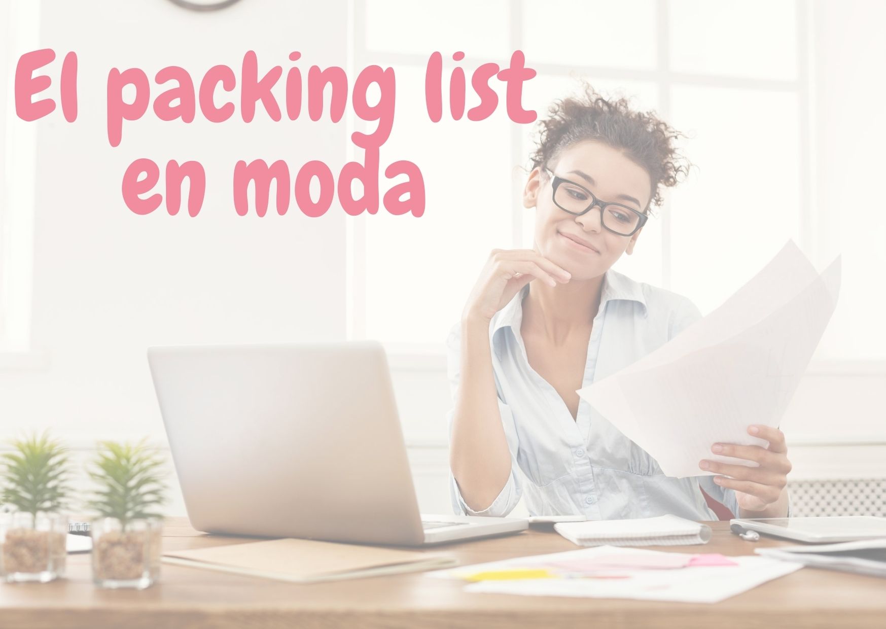 Modelo y traducción de packing list